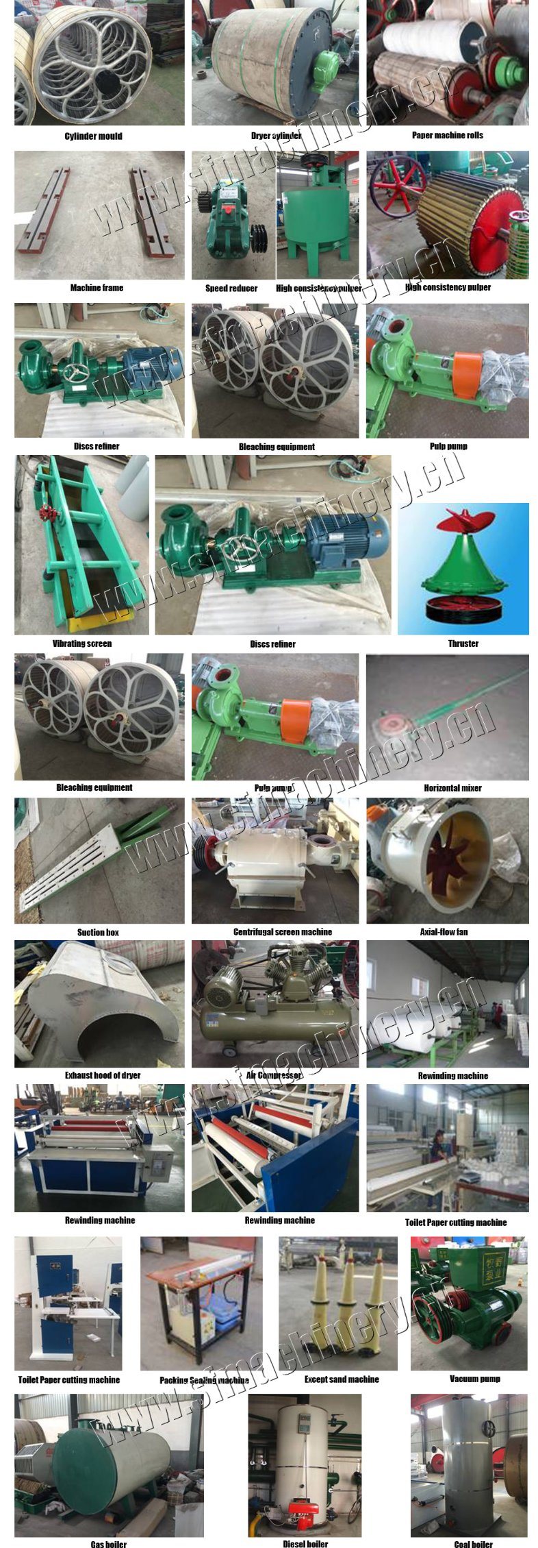 Automatic Waste Paper Recycling Machine Production Line