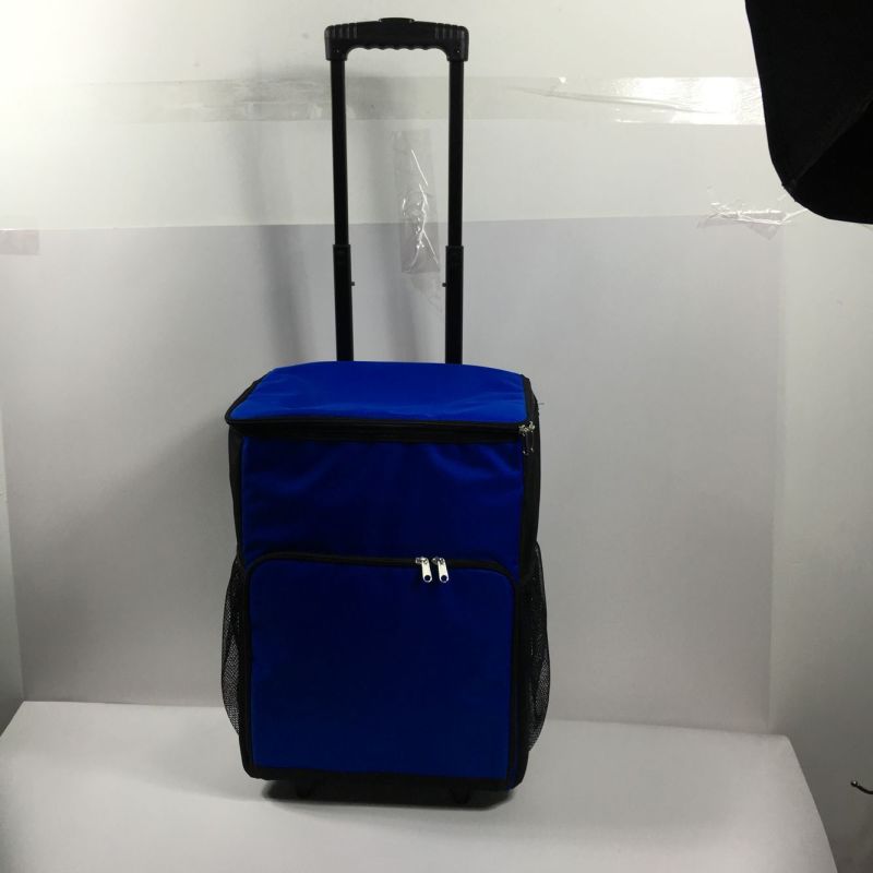 Rolling Cooler Bag Wheel Thermal Bag Trolley Insulated Bag