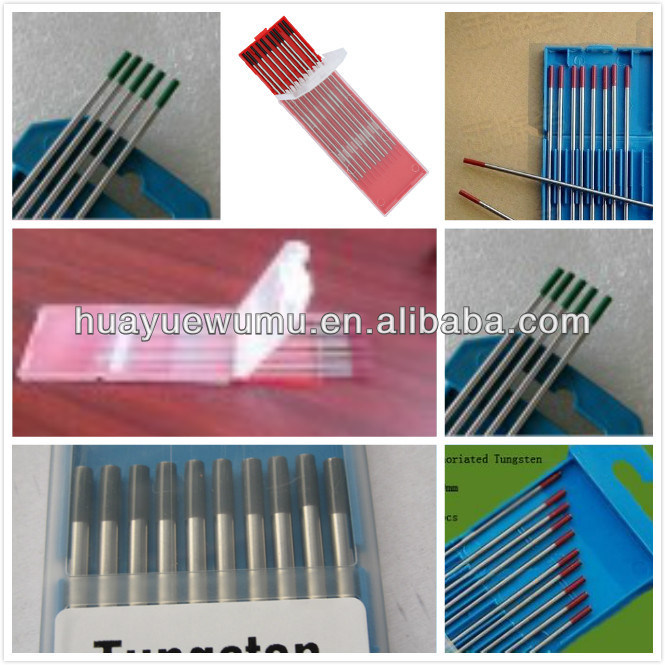 Tungsten 2% Lanthanated Blue Tip TIG Electrodes Wl20 Tungsten Eletrode in China