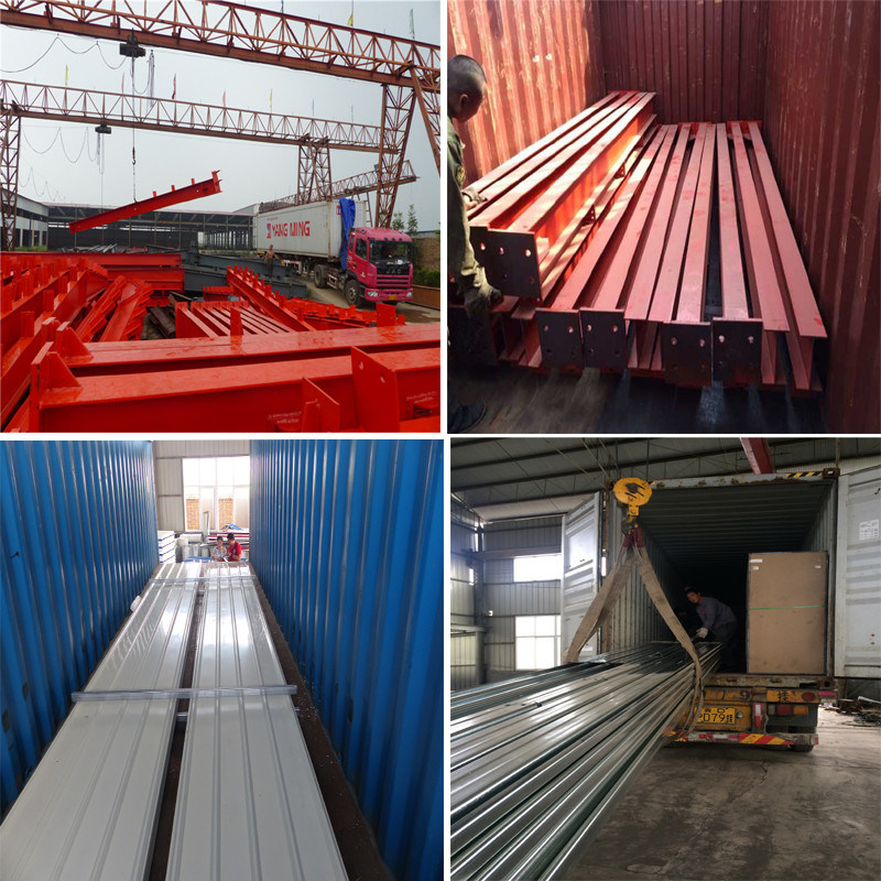 Types of Prefabricated Steel Structure Steel Structural in China