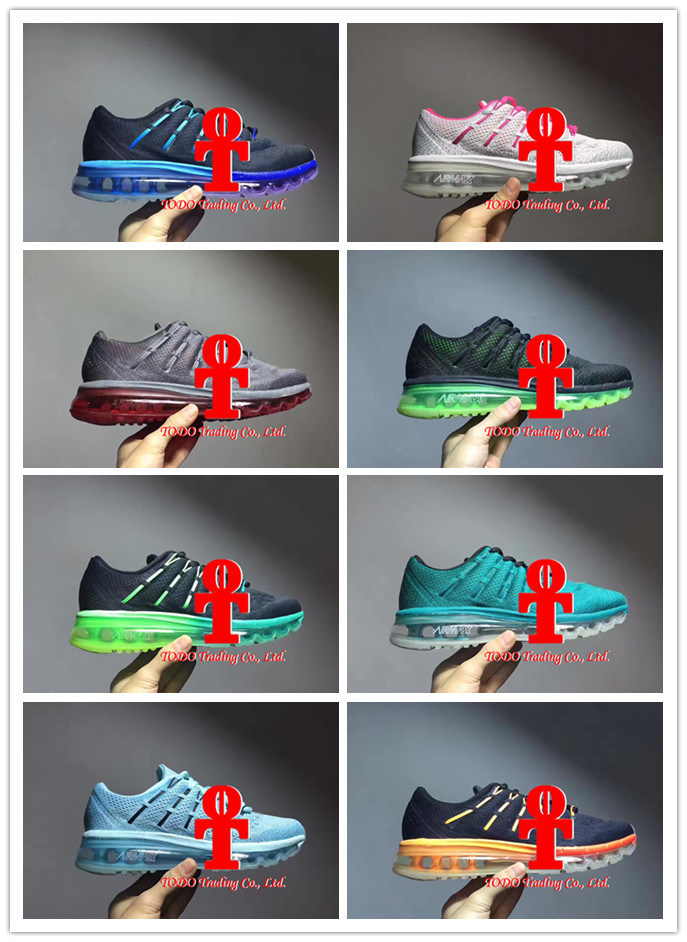 2016 New Men Air Cushion Running Shoes Sports Shoes