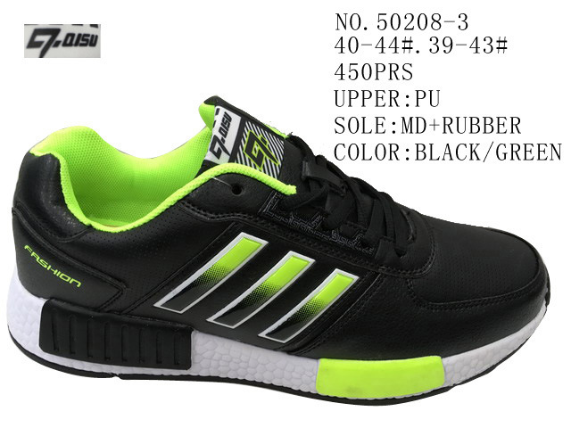 No. 50208 PU Upper Men Sport Stock Shoes