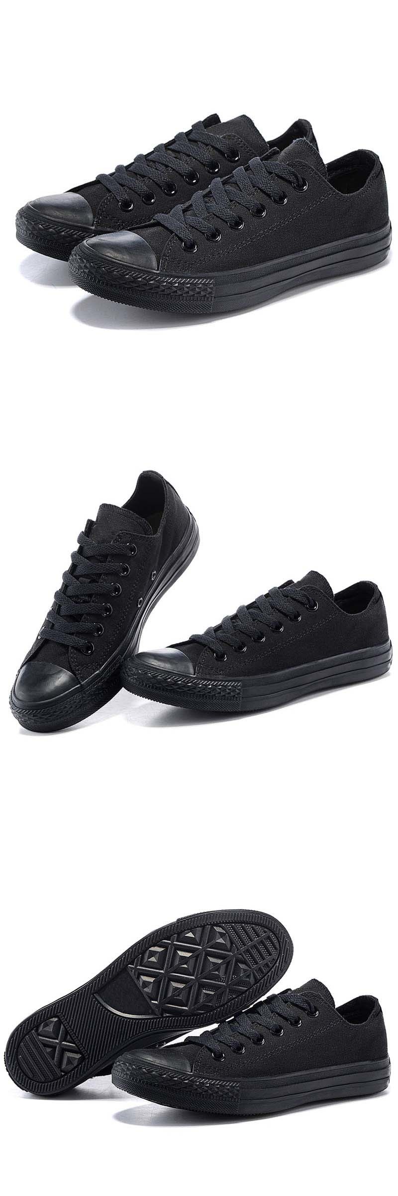 Low Price Platform Sneaker Canvas Shoe with Black Rubber Sole