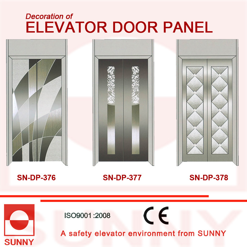 St. St Mirror Door Panel for Elevator Cabin Decoration (SN-DP-373)