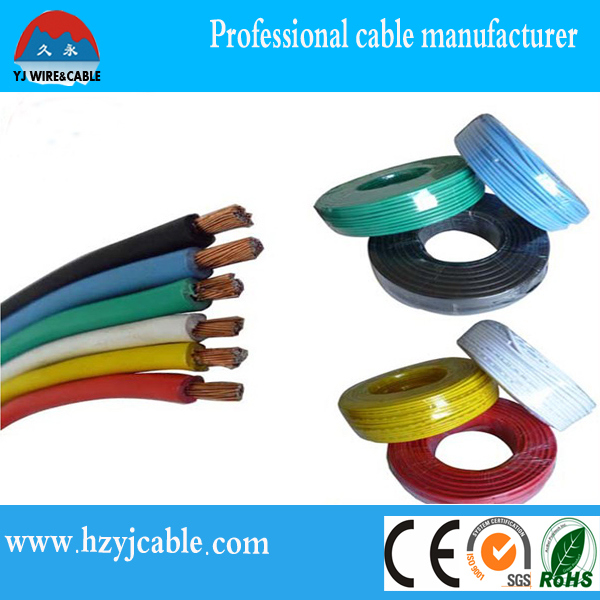 Electric Wire with Copper Conduct, Electric Cable