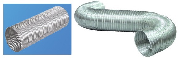 Aluminum Semi-Rigid Flexoble Pipe with 9 Teeth, 7 Teeth, 4 Teeth