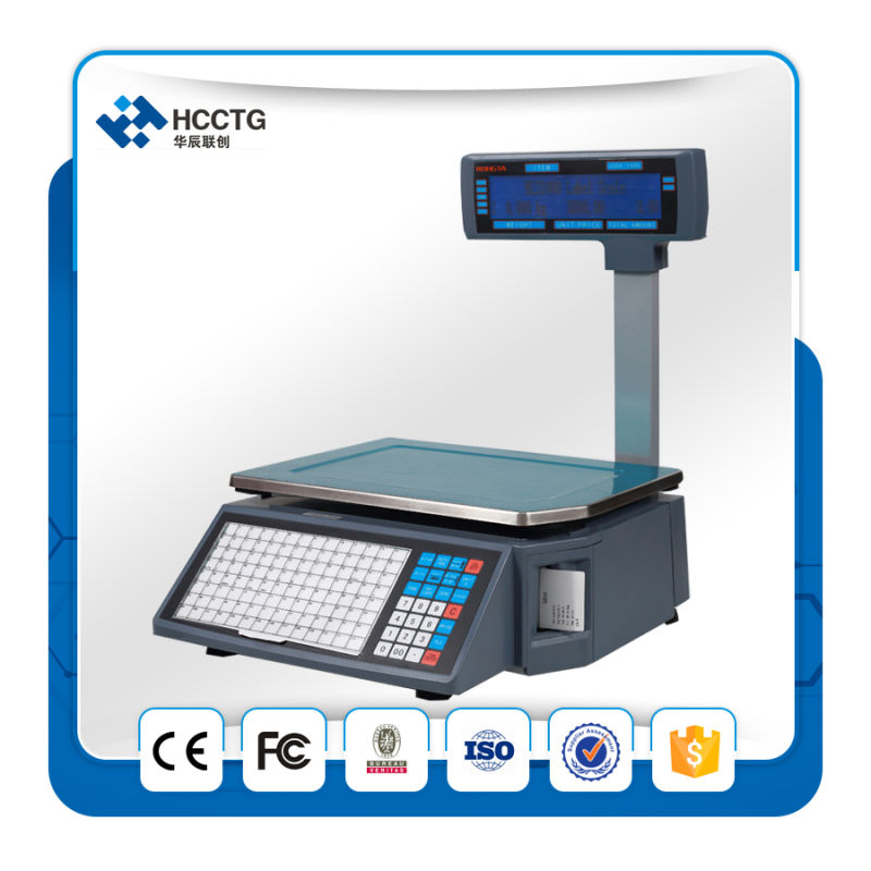 Desktop Weighing Machine Electronic Weighing Scale with Printer Hls1000