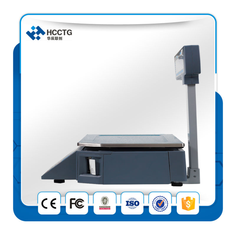 Desktop Weighing Machine Electronic Weighing Scale with Printer Hls1000