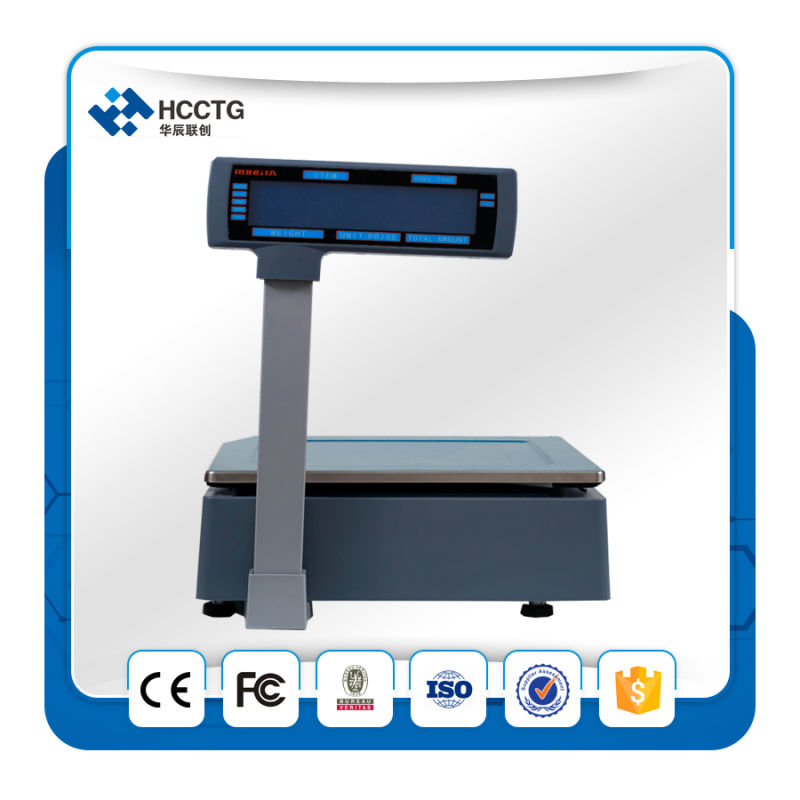 Desktop Weighing Machine Electronic Weighing Scale with Printer Hls1000