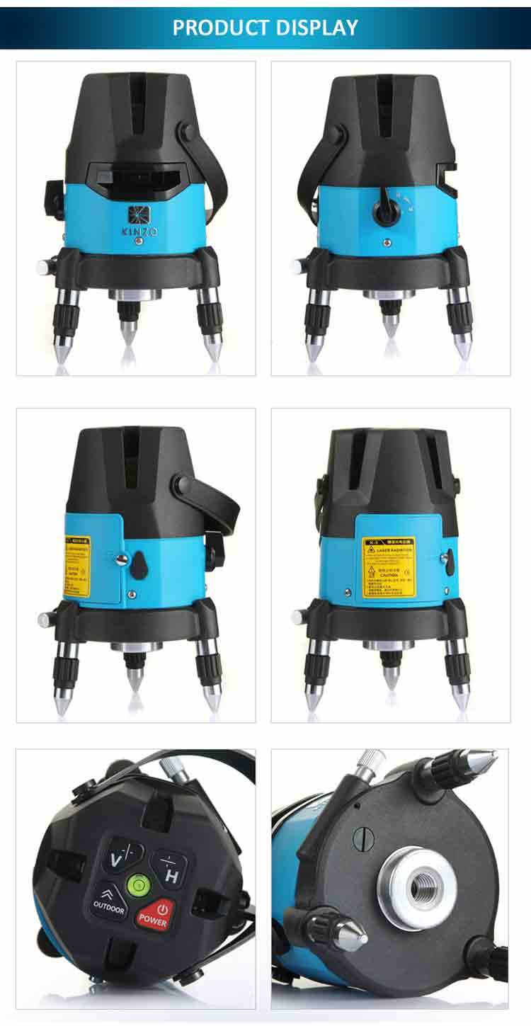 Continuous Operating 10 Hours Red Laser Level with Dots