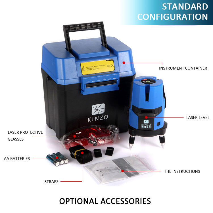 Modular Laser Level Geographic Surveying Instrument 3 Lines