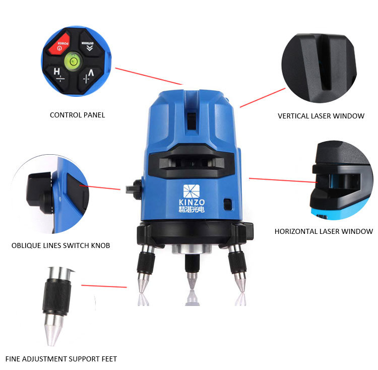 Modular Laser Level 1V1h Red Line Oblique Lines Are Available