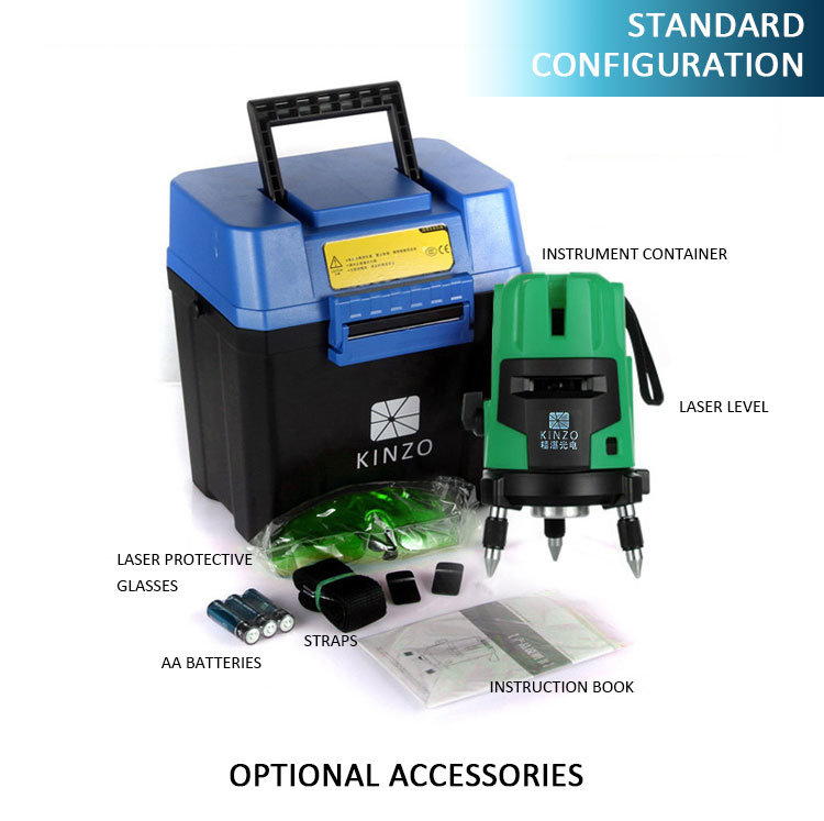 Home Improvents Modular Laser Level 4V1h Distance Meter Green Lines