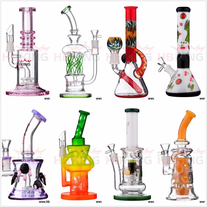 Hbking High-End Grace Smoking Water Pipe with Heavy Bottom