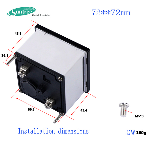 Analog Ammeter and Voltmeter AC Ammeter