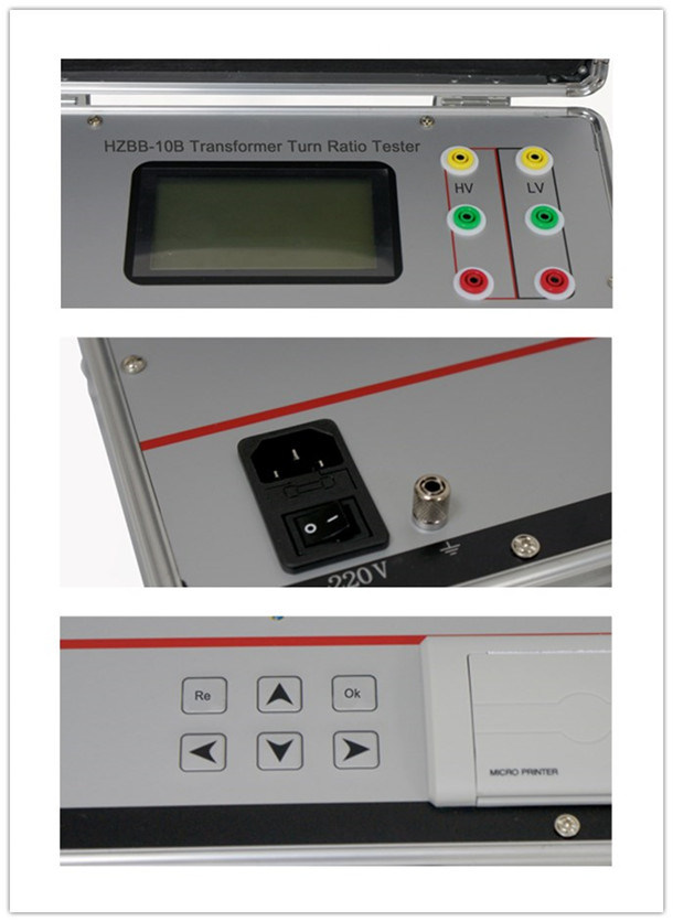 Three Phase Transformer Winding Tester /Transformer Voltage Ratio Meter