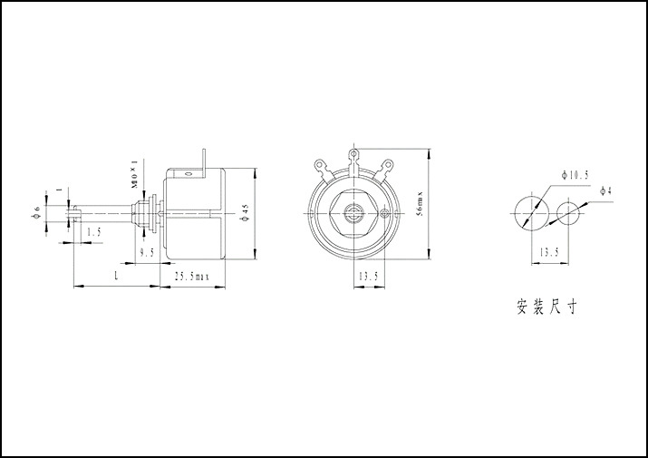 High Quality 10-Turn Wirewound Rotary Precision Potentiometer for Audios