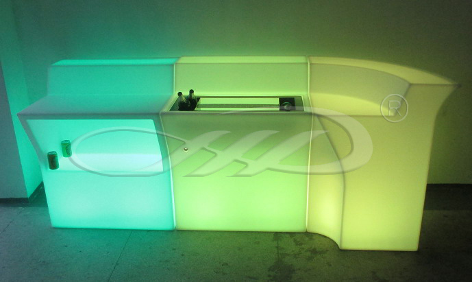 LED Furniture Big Bar Counter with RGB Color Changing