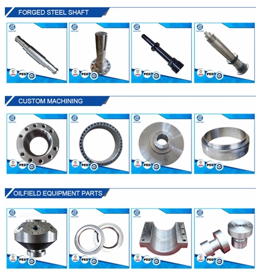 Custom-Made High Quality Steel Hydraulic Parts for Industrial Equipment