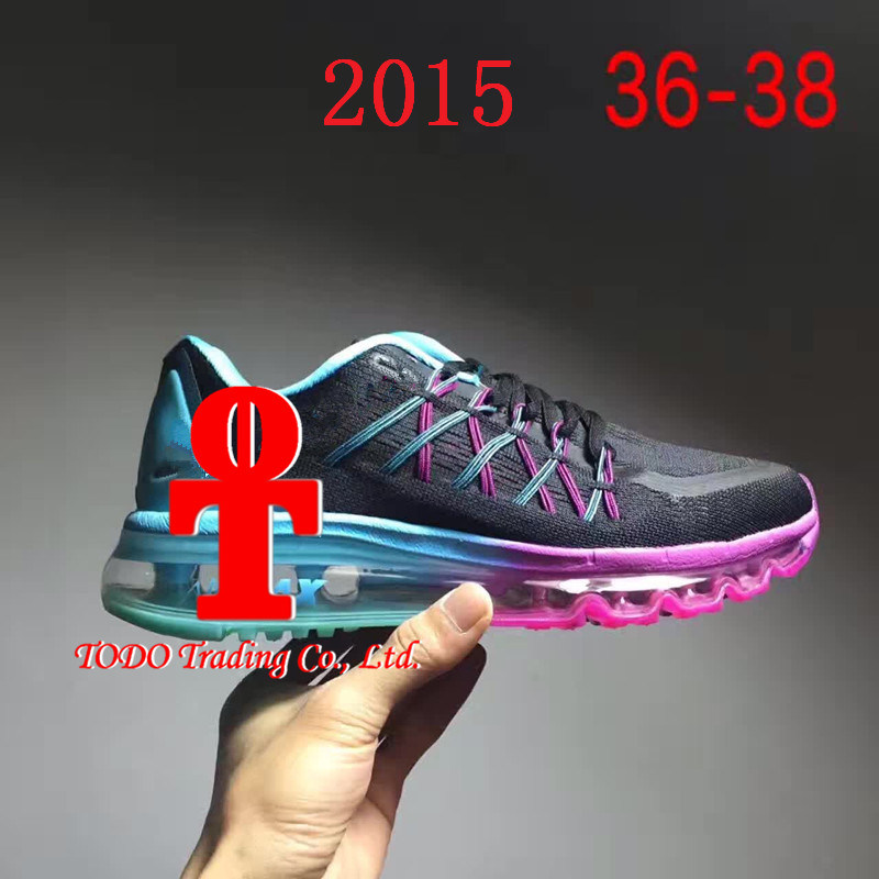 2017 New Brand 2015 Sole Air Cushion Women and Men Running Shoes