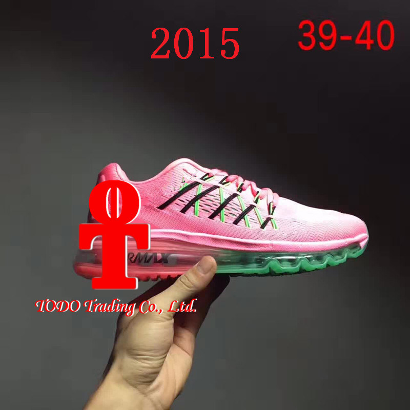 2017 New Brand 2015 Sole Air Cushion Women and Men Running Shoes