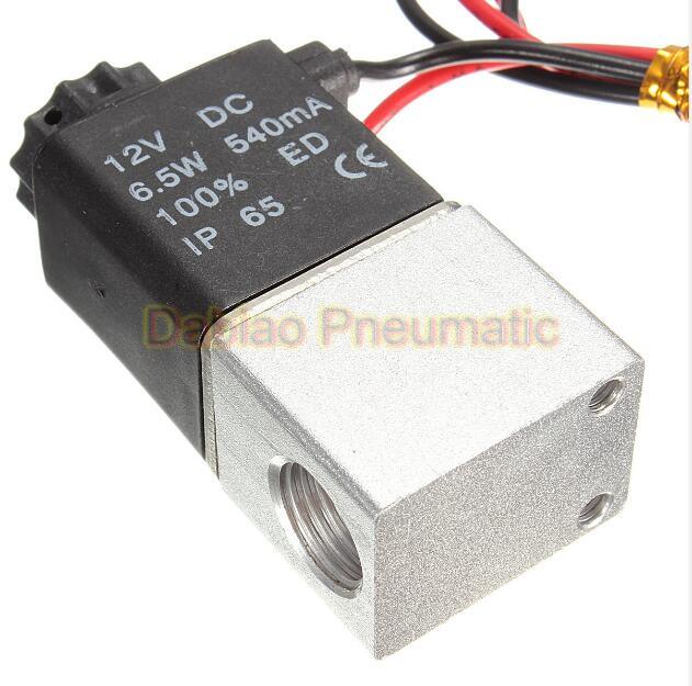 Normally Closed Solenoid Valve 2V025-06 12V DC 1/8