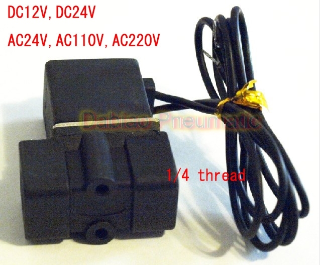 2p025-08 Plastic Solenoid Valve 1/4