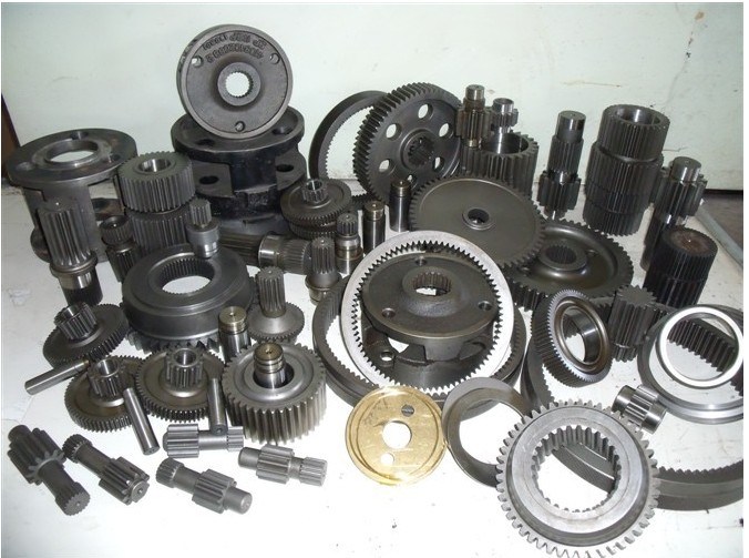 Axis Reducer Gearbox Spare Parts Helical Flang Gear Shaft