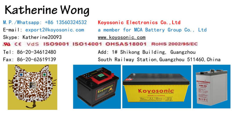 3-Year Warranty Auto Battery 12V Storage Battery 32ah