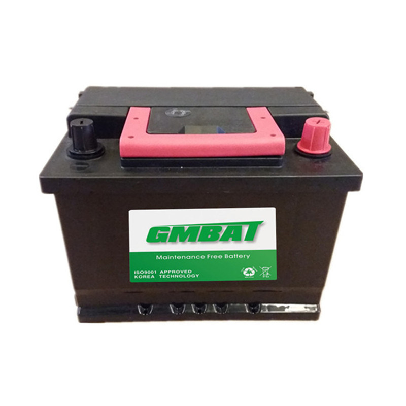 56219 12V62ah DIN62 Maintenance Free Auto Battery with ISO-Ts16949 Certificate