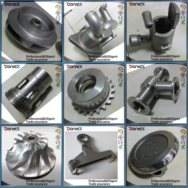 Custom Stainless Steel Investment Casting Impeller Made in China