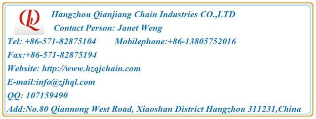 Carbon Steel Roller Chain for Machines