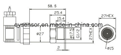 Flush Membrane Smart Pressure Transmitter (QZP-S4) with Measuring Range (-20~0KPa, 0~5KPa. 0~500KPa. 0~20 MPa)