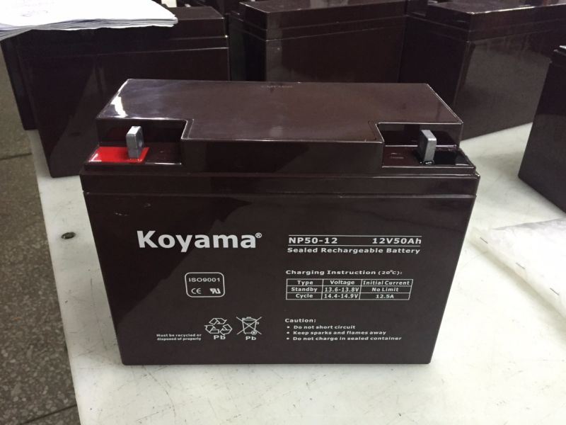 Lead Acid Battery 50ah 12V Storage AGM Battery Np50-12