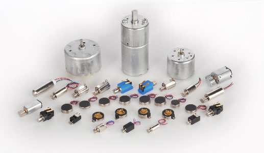 Vibrator DC Motor SMD Type Reflow Solderable with Contacts