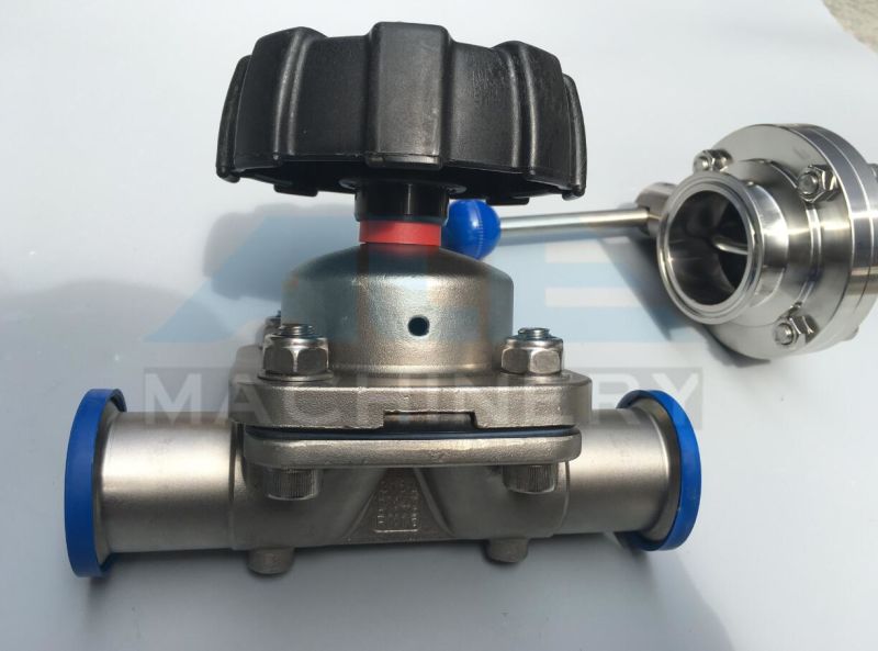 Stainless Steel Sanitary Grade Manual Diaphrgam Valve (ACE-GMF-Y1)