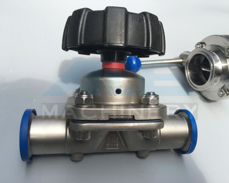 Stainless Steel Sanitary Grade Manual Diaphrgam Valve (ACE-GMF-Y1)