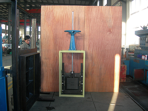 Slide Damper Gate Valve-Manual Slide Gate Valve