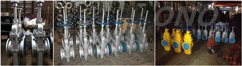 Flang End Manual stainless Steel Flat Gate Valve