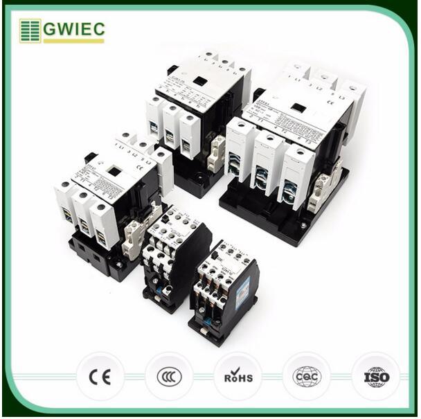 3TF Gwiec 3 Pole Electric Contactors Cjx1 Magnetic AC Contactor