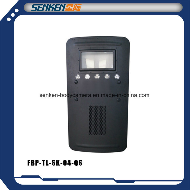 Aluminium Alloy Anti Riot Shield with LED Lights and Speaker