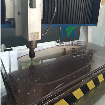 CNC Precisely Machining for Polycarbonate/ Machine Security Shield in 100% Original Material of Bayer and Lexan Silk Print