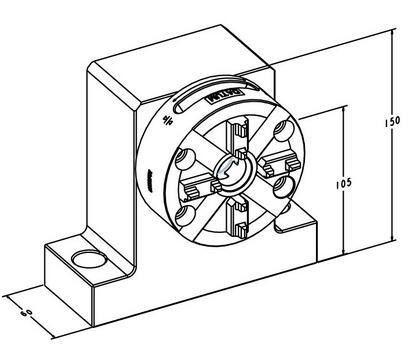 Vertical Pneumatic Chuck