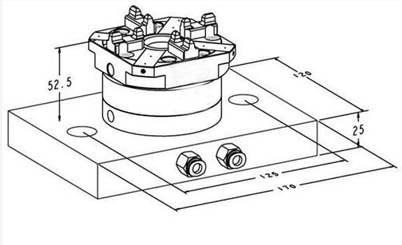 EDM Pneumatic Chuck