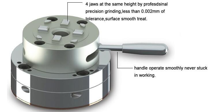 3r/3m D100 Manual Chuck with EDM Base