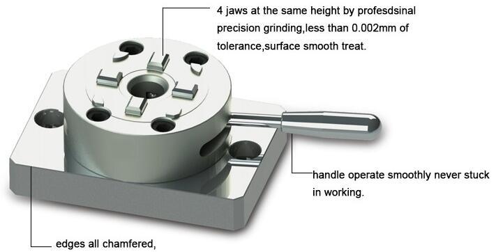 3r/3m D100 Manual Chuck with CNC Base