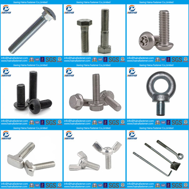 Ss304 A2-70 Stainelss Steel Hexagol Head Flange Bolts DIN6921