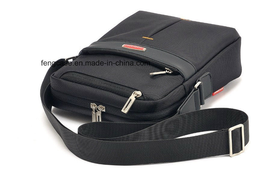 Popular Black Business Nylon Shoulder 15'' Tablet Bag