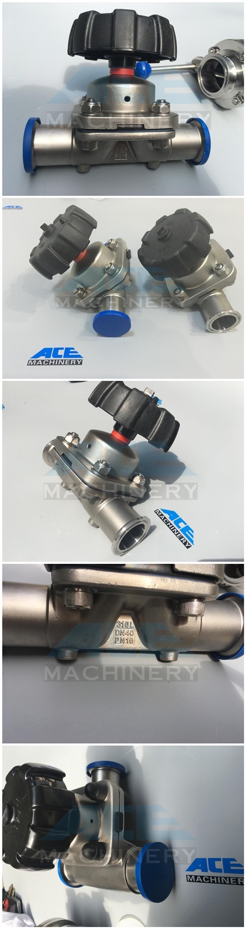 Stainless Steel Tank Bottom Diaphragm Valve (ACE-GMF-3001)