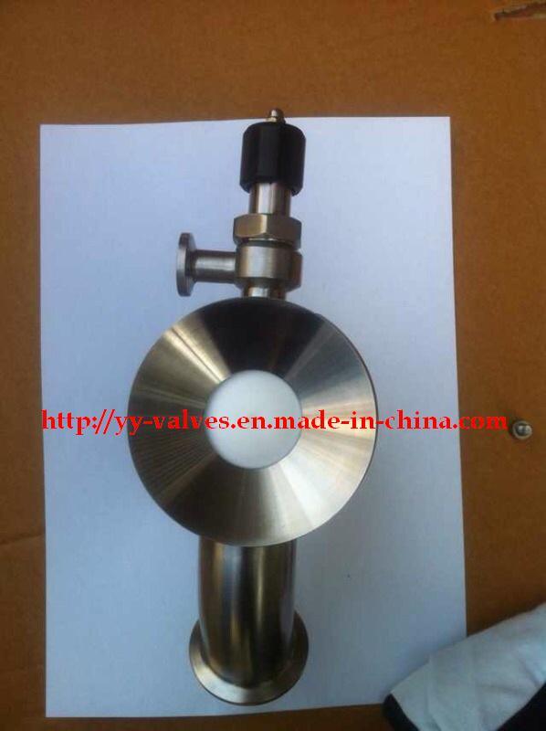 Aseptic Radial Diaphragm Tank Bottom Valve (PTFE)